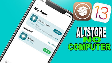NEW install altstore NO computer ios 13-13.5 & 12 Jailbreak IPone ipod ipad Touch NO REVORKS