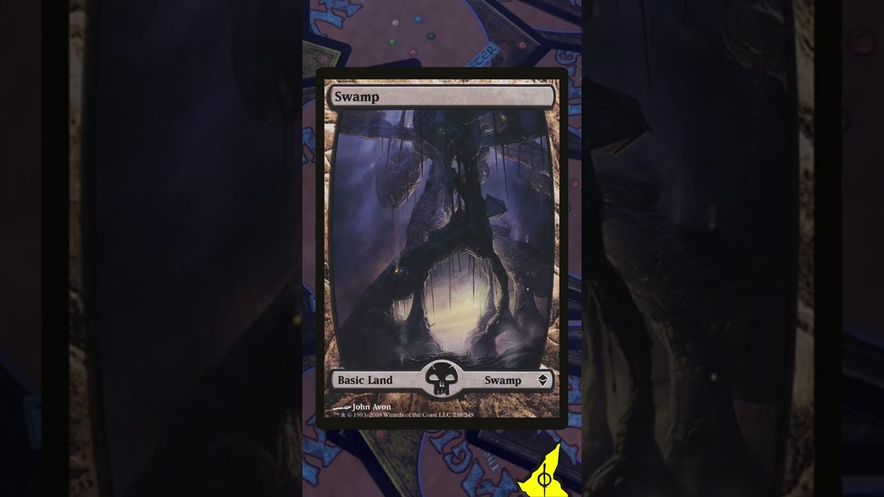 Every Swamp (Full Art) from the Last 30 Years of MTG 