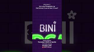 #Bini:i Love U After A Few Years?Months?Days? Listen Now To #Bini_Podcastngmgawalangjowa On Spotify!