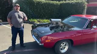 1973 Cuda Blown 871 on a 440