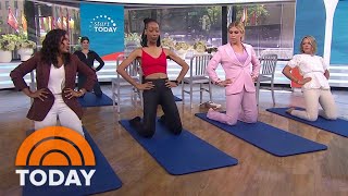 Try this low-impact barre workout to improve balance and flexibility
