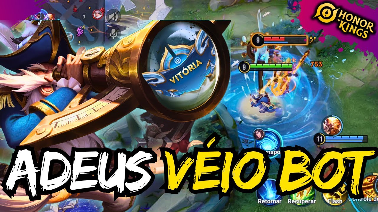 UM TRIBUTO AO 'VÉIO BOT' ADEUS, MEU AMIGO | HONOR OF KINGS