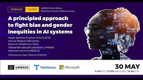 A principled approach to fight bias and gender inequities in AI systems