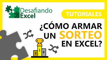 ¿Cómo hacer un SORTEO en Excel? | Tutoriales de Excel #10