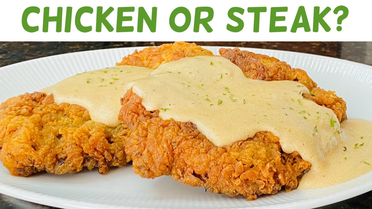 Chicken Fried Steak with Country Gravy - Great Grub, Delicious Treats