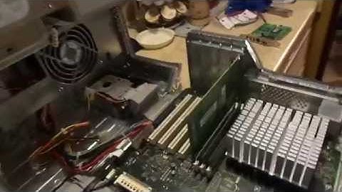 Building A MOTU Recording Studio Out Of A PowerMac G4