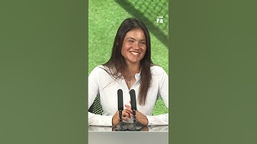 Emma Raducanu on her friendship with Carlos Alcaraz #tennis #wimbledon