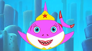 Baby Shark Song Doo Do Faster | Sharks Fast Songs by Fun For KidsTV + Halloween