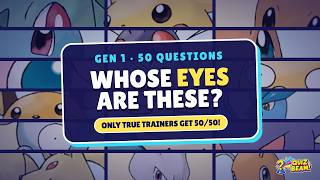 Can You Guess 50 Gen 1 Pokémon by Their Eyes? 👀 | Pokémon Eye Quiz screenshot 5