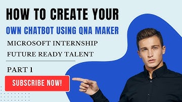 How to create project in QnA maker|| part-1 || #chatbot || #microsoft #futureready #futureskills