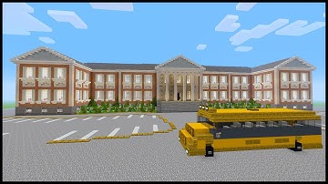 Minecraft: How to Build a School | PART 1
