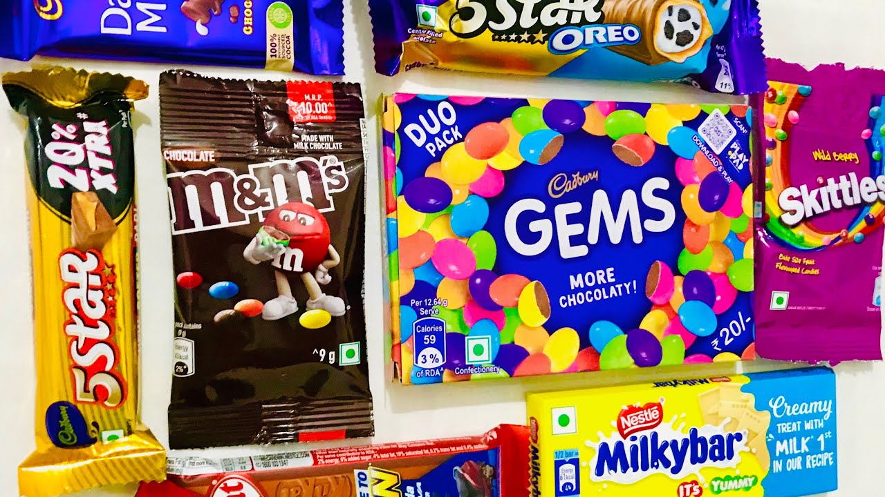 Chocolate opening video/lot’s of chocolates/5star/kitkat/dairymilk//gems opening video,