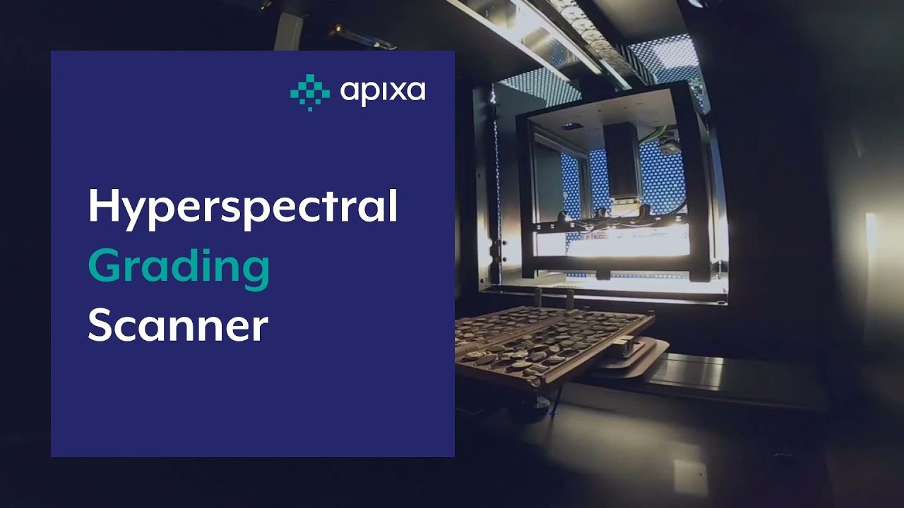Hyperspectral Grading Scanner: Advancing Food Quality Control - YouTube