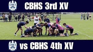 CBHS 3rd XV vs CBHS 4th XV, Senior Boys Rugby Grading Game, 4th May 2024