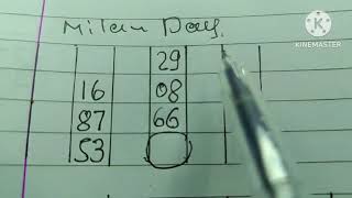 MILAN DAY TRICK 20-2-2026 SATTA MATKA