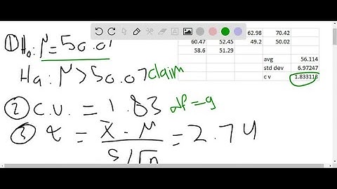 For Exercises 7 through 23, perform each of the following steps. a. State the hypotheses and identi…