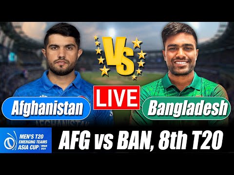 T20 Emerging Asia Cup 2025 Bangladesh A Vs Afghanistan A Score Commentary Analysis