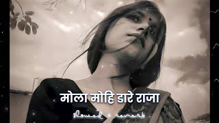 MOLA MOHI DARE RAJA || मोला मोहि डारे राजा || CG slowed   reverb lofi song || #cglokgeet