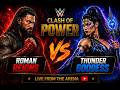 WWE 2K25 LIVE  :  ROMAN REIGNS VS THUNDER GODDESS  SMACK DOWN LIVE  EP-20 #wwelivetoday #wwe #shorts