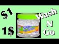 $1 GEL WASH N GO | WASH N GO PART 1 | Natural Hair | Yvebelize