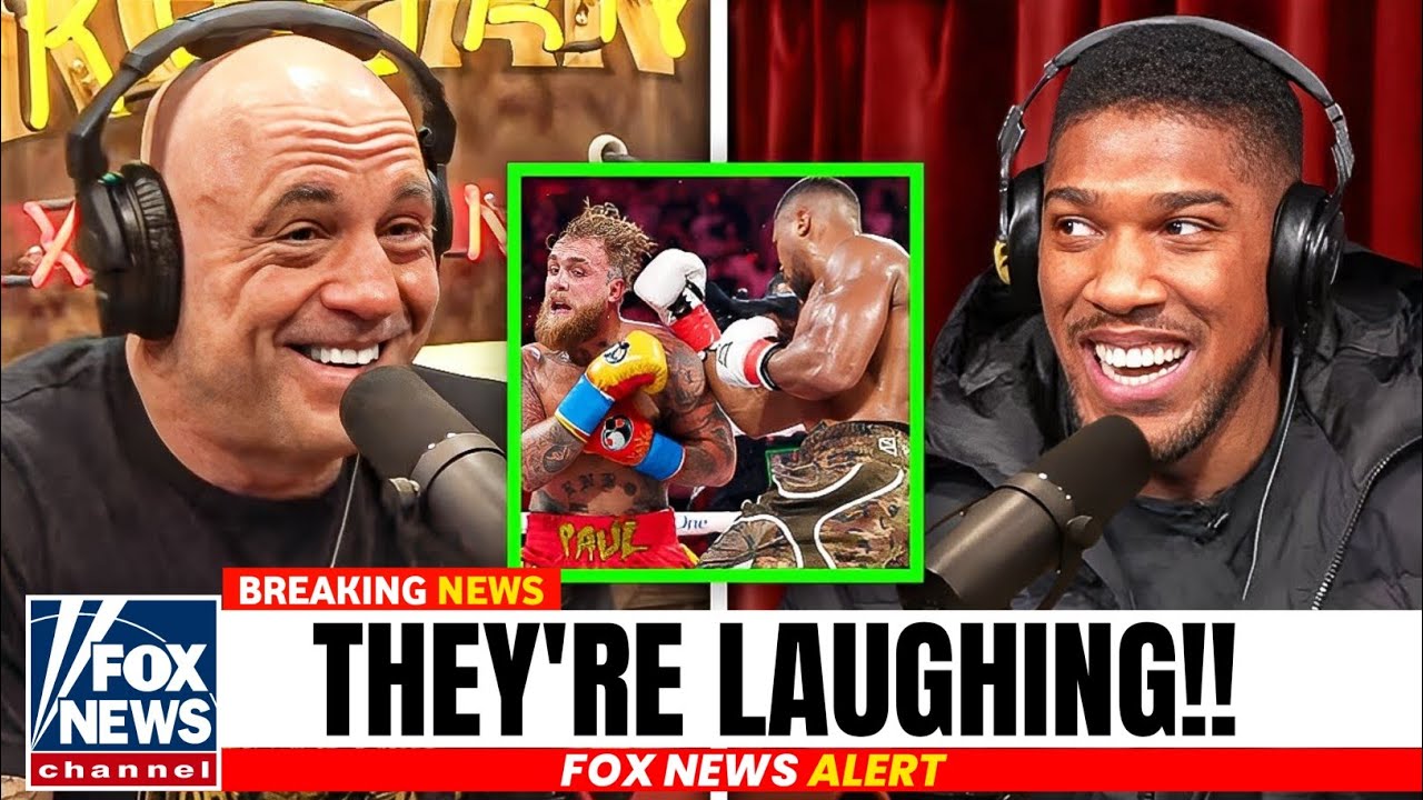 Joe Rogan & Anthony Joshua LAUGH at Jake Paul After KNOCKOUT Loss..