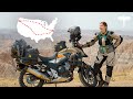 Girl Rode a Motorcycle Across the USA and Back in 24 DAYS | FULL TRIP