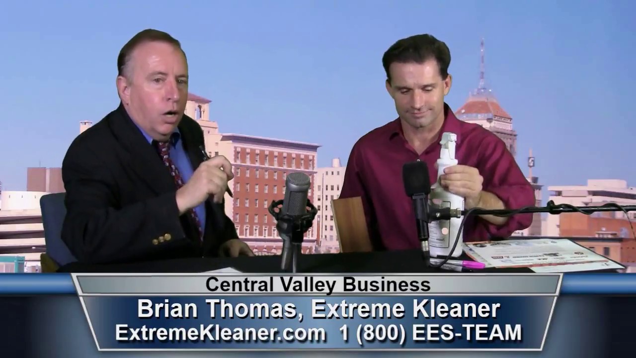 Brian Thomas talks about Extreme Kleaner on Central Valley Business