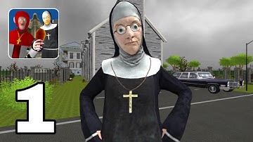 Nun And Monk Neighbor Escape 3D Gameplay Level 1