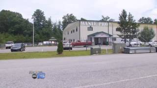 Woman Dumps Trash at Waste Pro Front Door