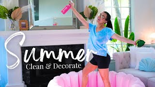 SUMMER CLEAN AND DECORATE WITH ME 2023