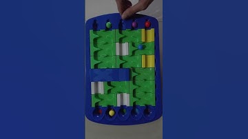 Logic Puzzle Marble Run Race ASMR #shorts