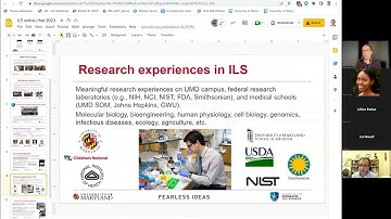 UMD Honors College: Integrated Life Sciences Information Session