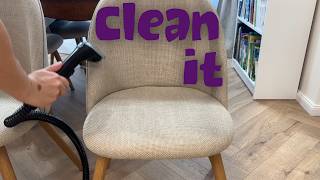 I Deep Cleaned These Dirty Chairs with the Rowenta Clean It Compact!