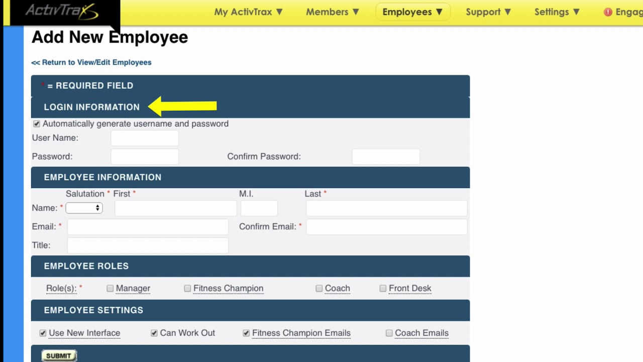 ActivTrax Adding an Employee - YouTube