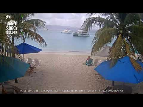 Soggy Dollar Bar Live Webcam - Jost Van Dyke, British Virgin Islands