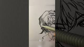 Drawing Ai Haibara With Asmr