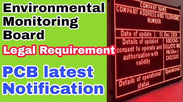 Environmental monitoring board| PCB guidelines| Display Management| Legal Requirements