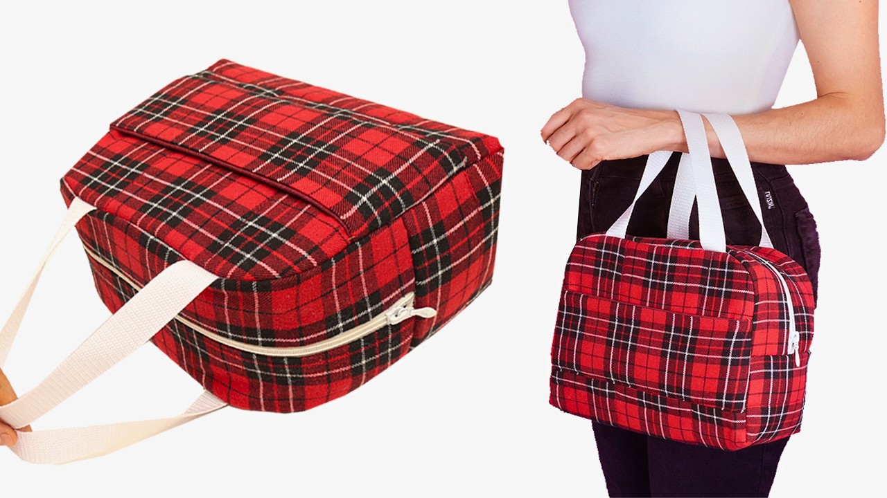 How to Sew Travel Bag from Old Shirt Quickly and Easily Miarti🪡🧵✂️ 👜✌️