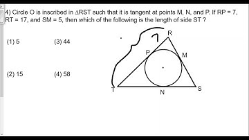 Tangents in a Circle Lesson 20 HW Review Part 2