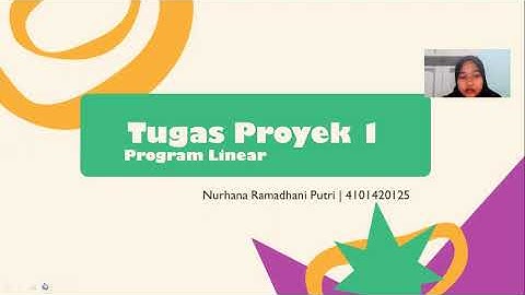PROGRAM LINEAR - METODE GRAFIK DAN GARIS SELIDIK