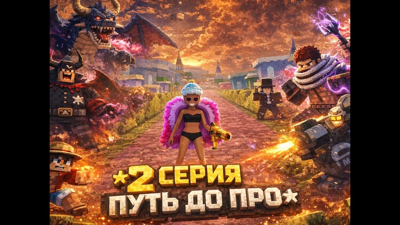 Серия 2 — Путь с нуба до профи в Blox Fruits (Roblox)