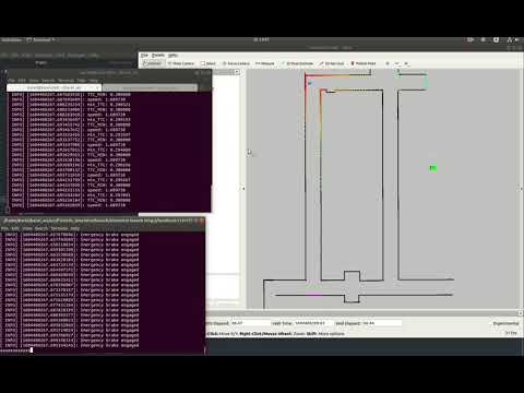 F1Tenth Lab2 - Automatic Emergency Braking C++ node