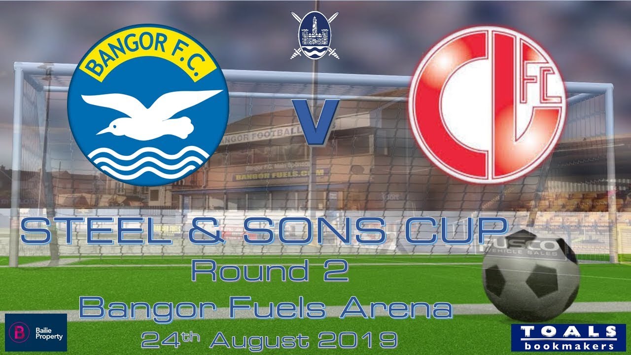 Bangor FC v Crewe United (Steel & Sons Cup Rd2)