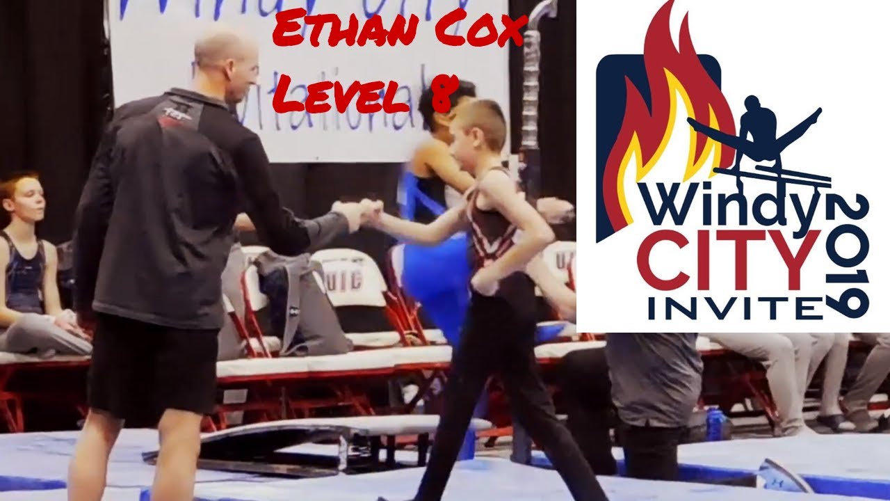 Level 8 Men's Gymnastics Windy City Invitational 2019 Ethan Cox