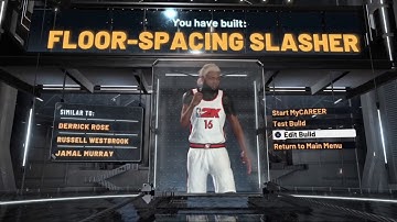 Best Floor Spacing Slasher Build on 2k20!!
