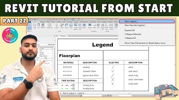 #22 Revit Tutorial: How to Create Legends in Revit?