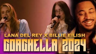 LEGENDARY!!!! | Lana Del Rey x Billie Eilish - Ocean Eyes\/Video Games - Coachella REACTION!!!!