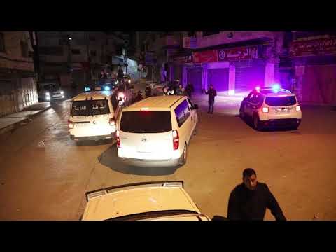 استعدادات الاجهزة الامنية في طولكرم لتنفيذ قرار رئيس الوزراء بالحجر الالزامي