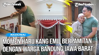Momen Ridwan Kamil Pamit Tinggalkan Rumah Dinas Gubernur Jawa Barat