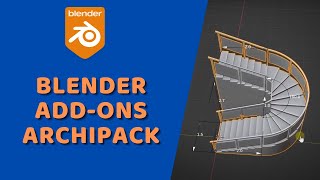 Blender Add-ons - Archipack (Mimari Tasarım)
